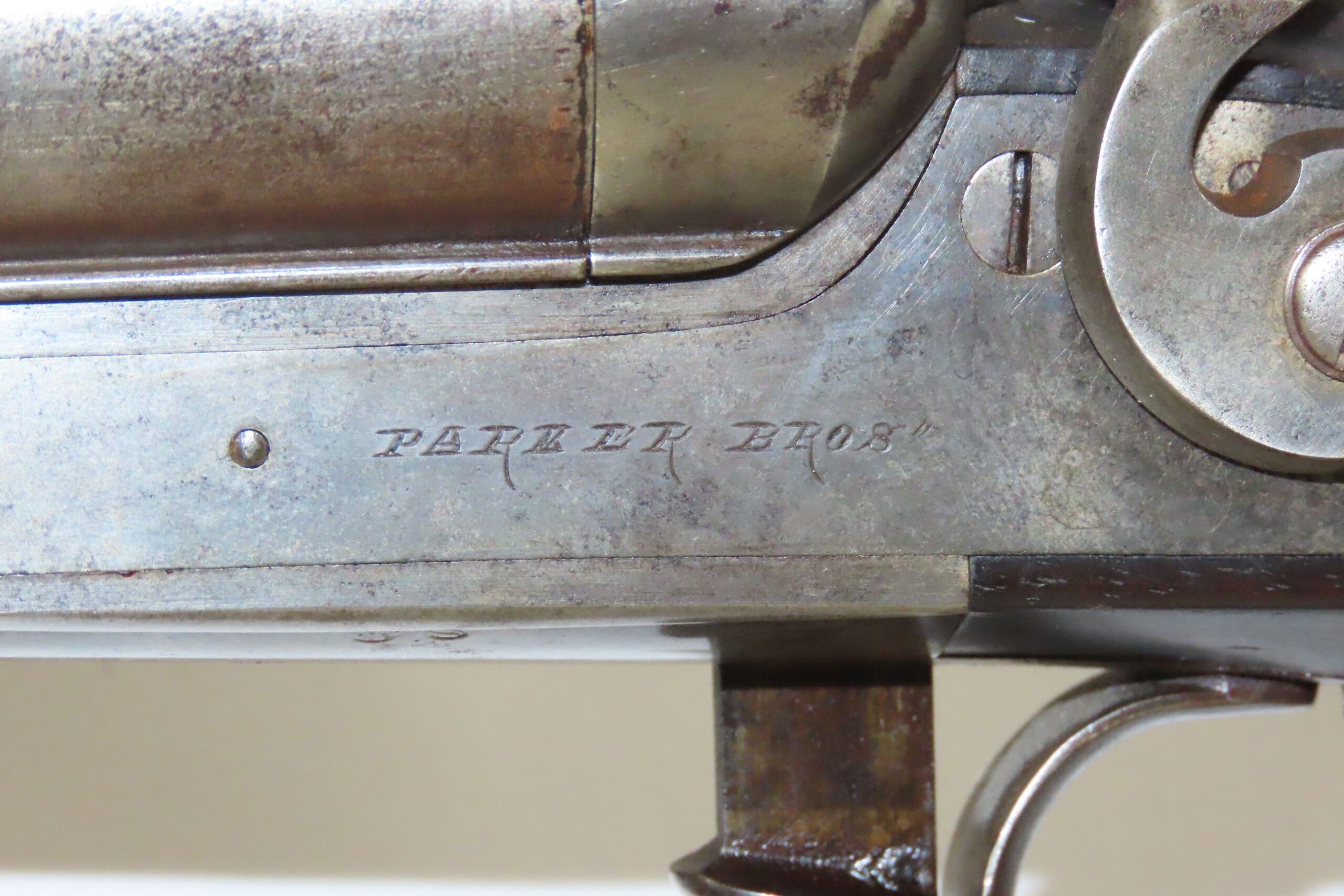 Bonhams Cars : Fine Parker Brothers Grade 5 Double-barrel 12 Gauge Shotgun,  Curio or Relic firearm
