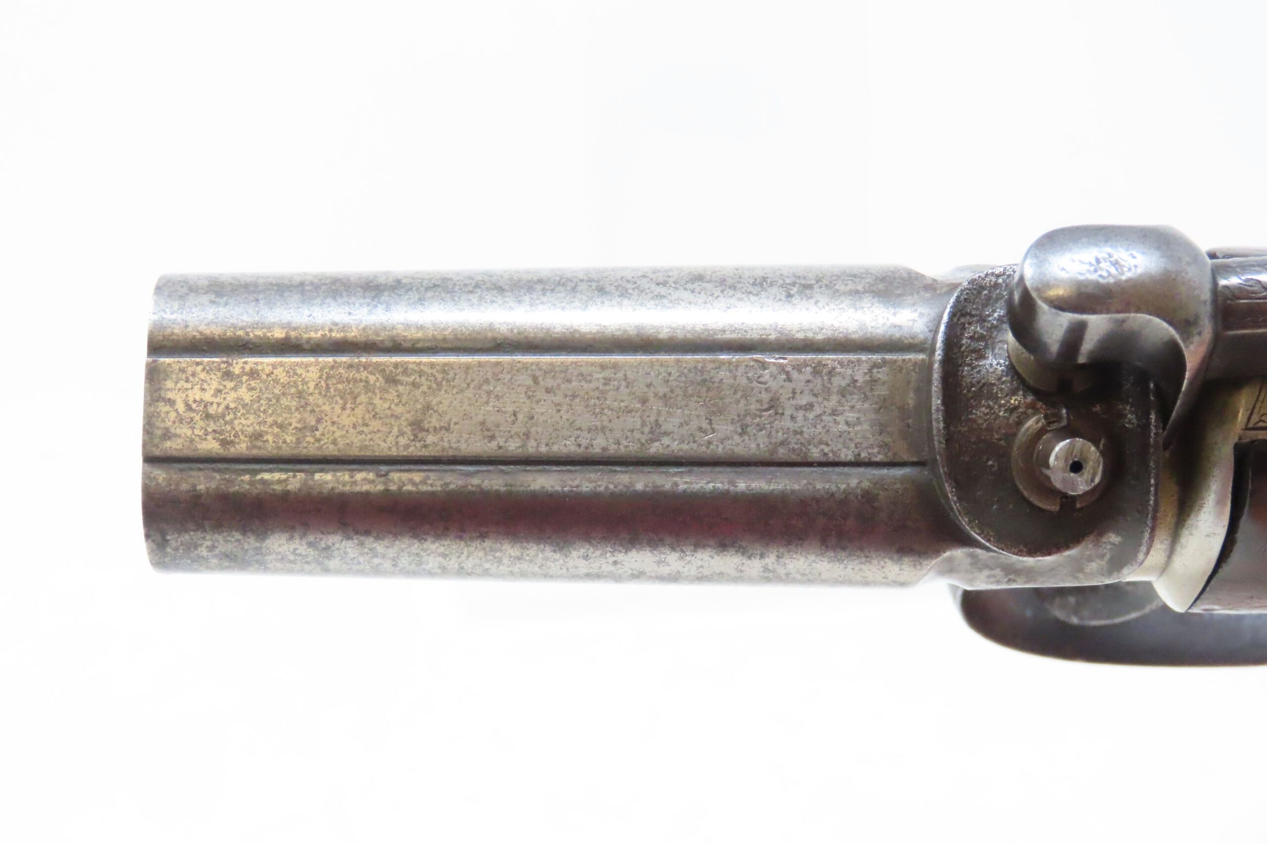 British Swivel Side by Side Pistol 1.12.22 C&RAntique008 Ancestry Guns