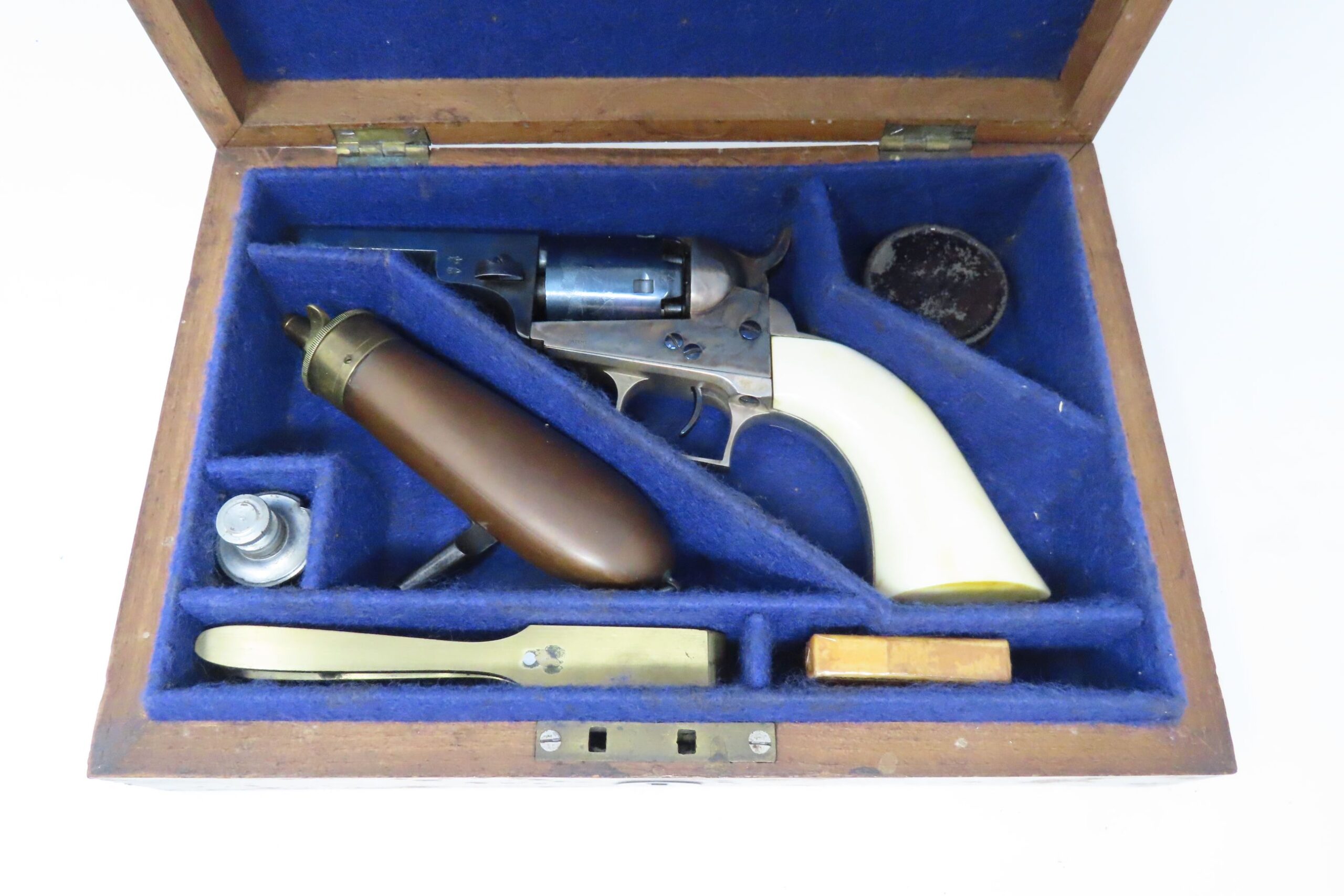 Cased Colt Model 1948 Baby Dragoon Percussion Revolver 2.9.22 C&RAntique003 Ancestry Guns