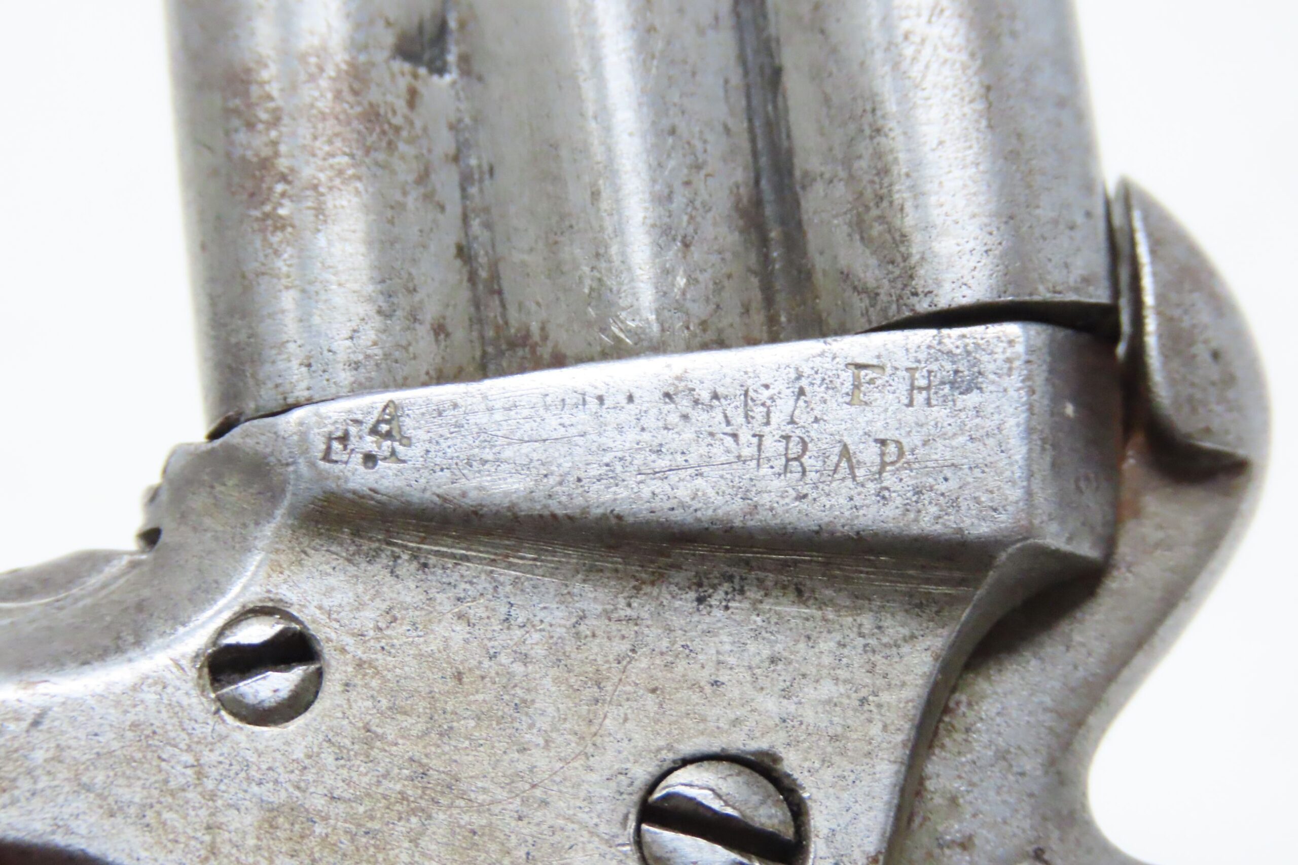 Spanish Swivel Breech Over Under Spur Trigger Pistol 11.4.21 C