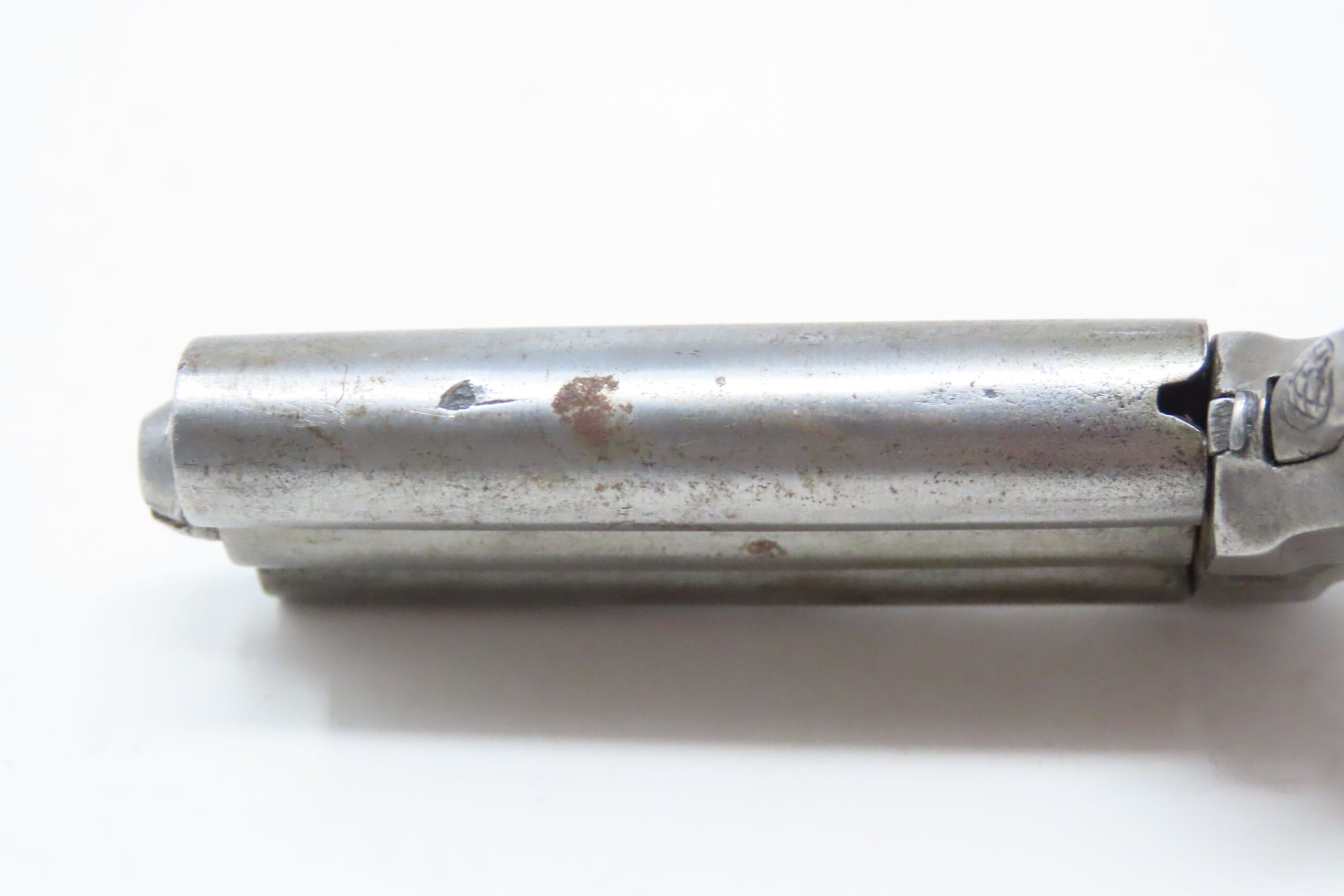 Spanish Swivel Breech Over Under Spur Trigger Pistol 11.4.21 C