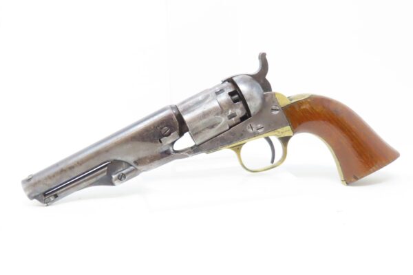 Post-CIVIL WAR Antique COLT Model 1862 .36 Cal. Percussion POLICE Revolver  1866 Produced Revolver Just After the Civil War! - Image 3