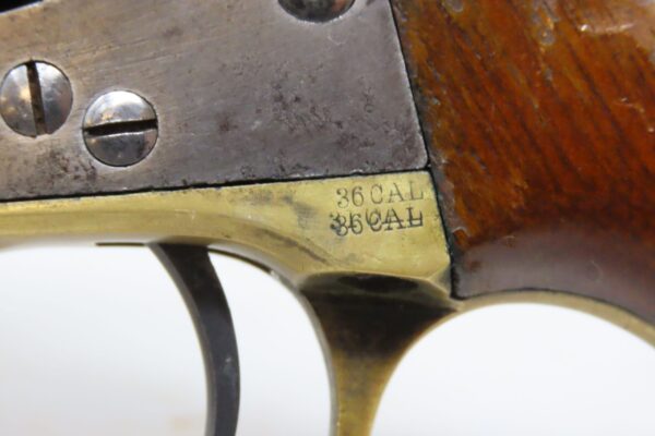 Post-CIVIL WAR Antique COLT Model 1862 .36 Cal. Percussion POLICE Revolver  1866 Produced Revolver Just After the Civil War! - Image 7