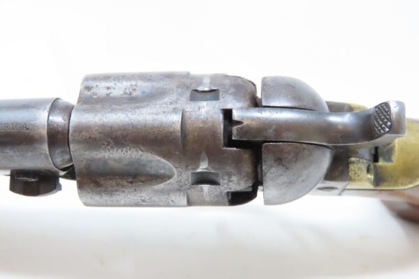 Post-CIVIL WAR Antique COLT Model 1862 .36 Cal. Percussion POLICE Revolver  1866 Produced Revolver Just After the Civil War! - Image 10