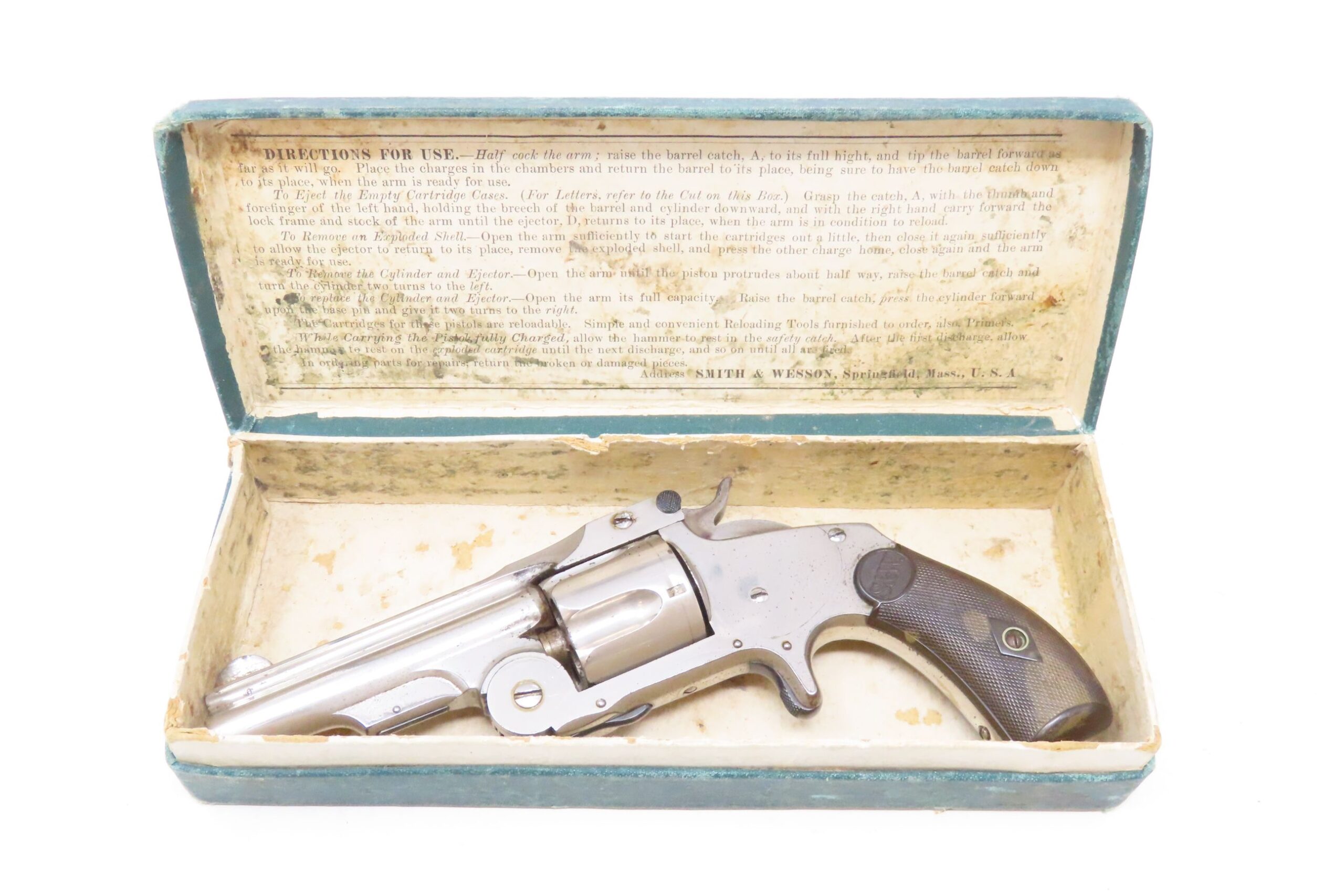 Antique SMITH & WESSON 1st Model “BABY RUSSIAN” .38 S&W Caliber ...