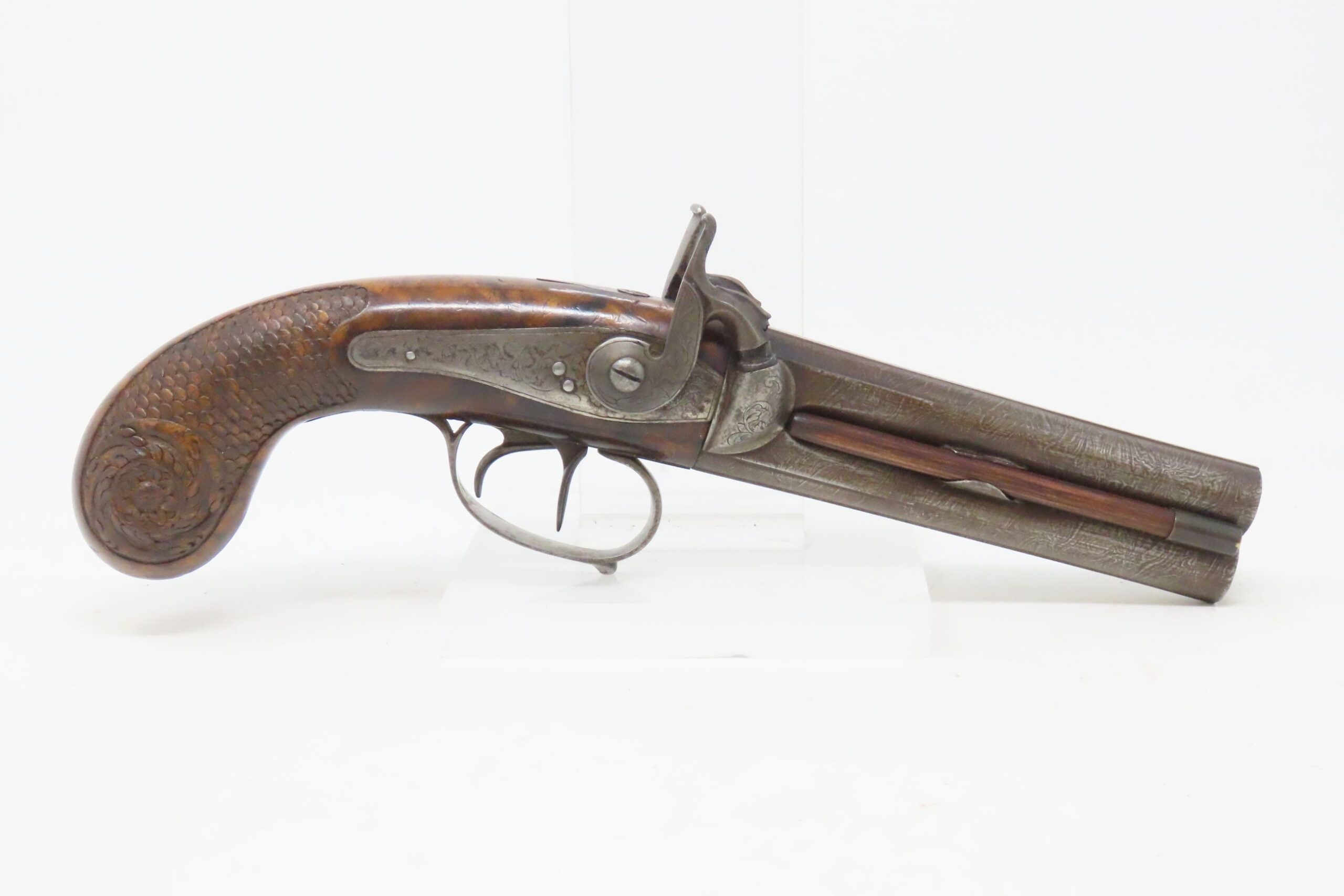 Italian Percussion Pistol Blunderbuss, 19th Century - Irongate Armory