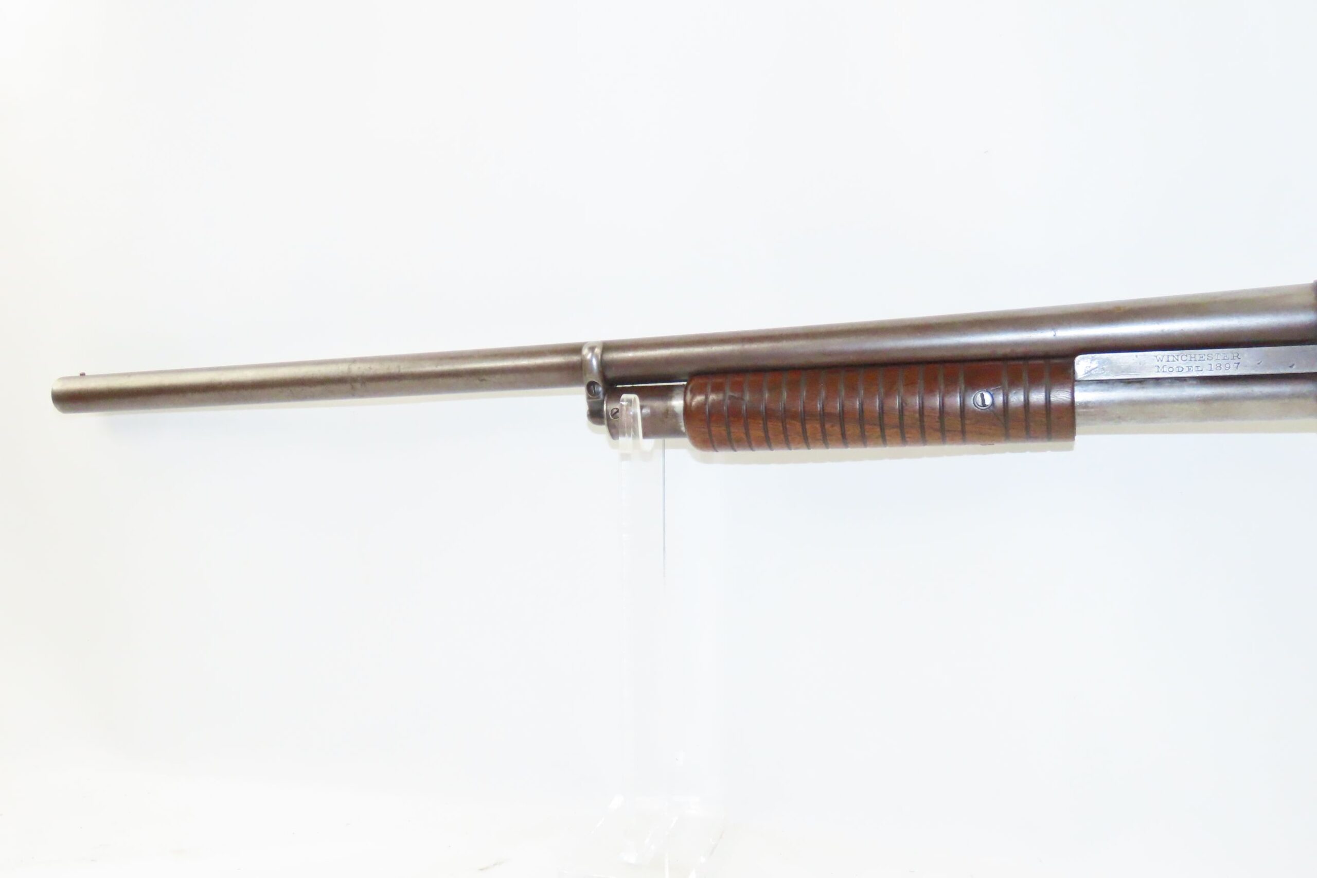 Winchester Model 1897 brush Gun Slide Action Shotgun Factory Letter 12.