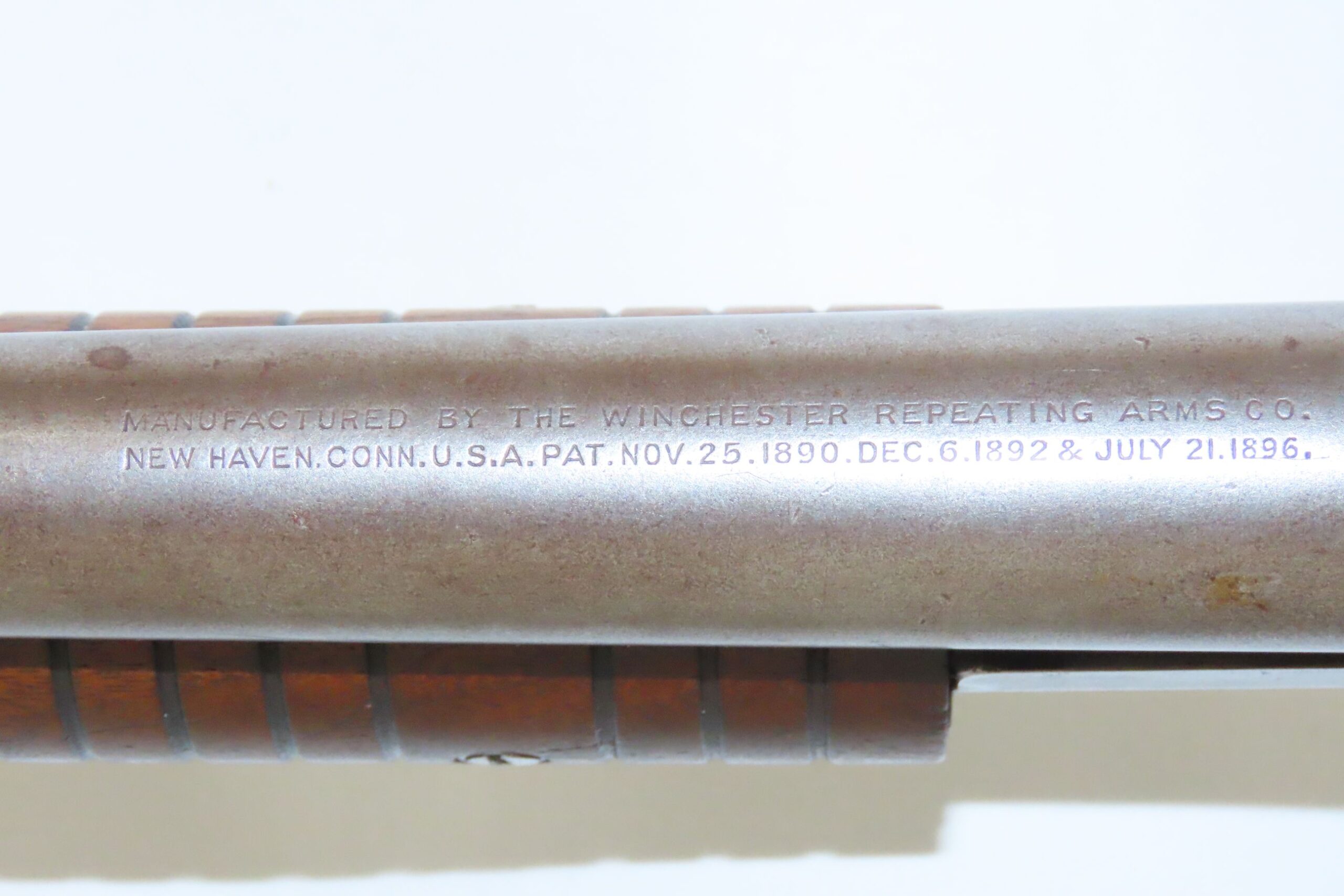 Winchester Model 1897 brush Gun Slide Action Shotgun Factory Letter 12.