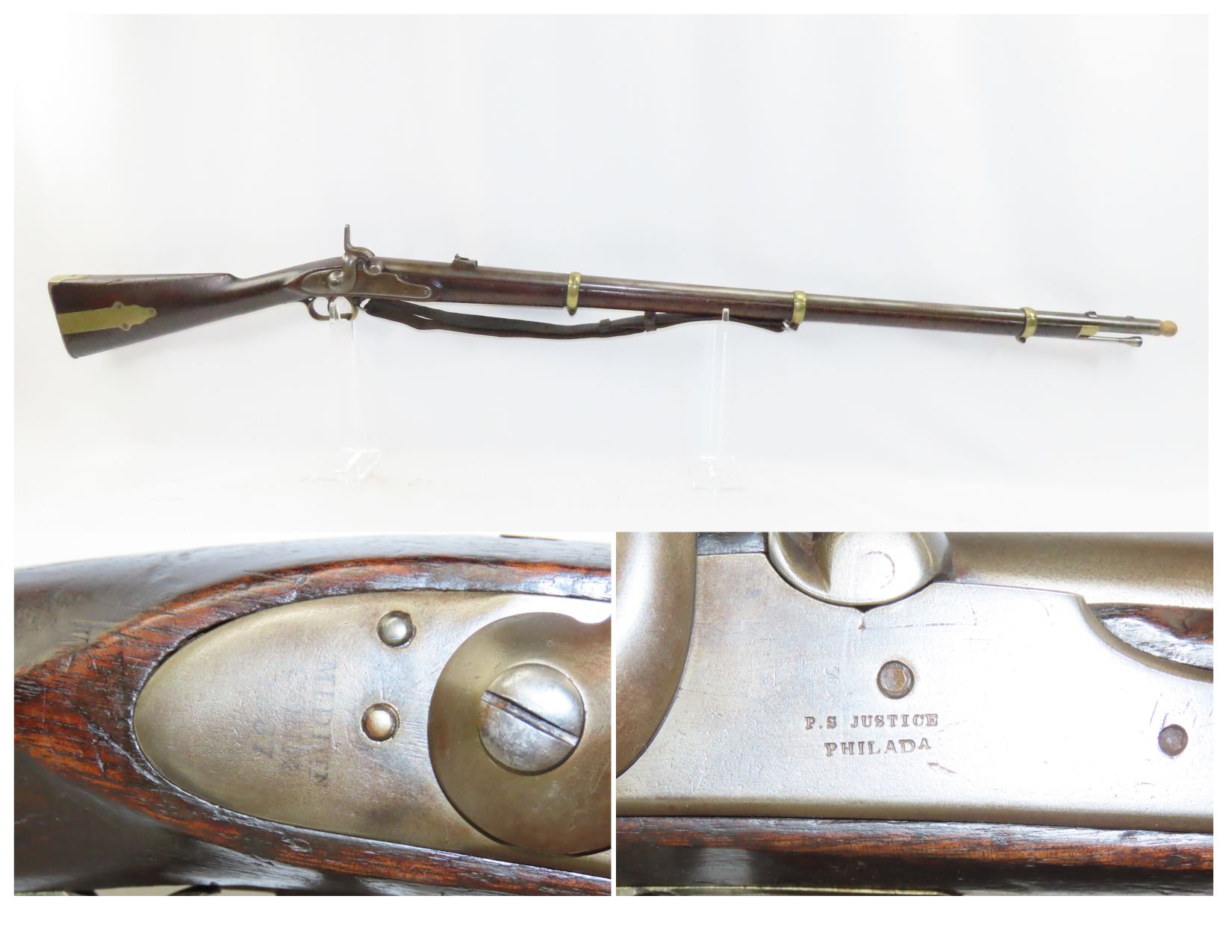 revolutionary war rifle with bayonet