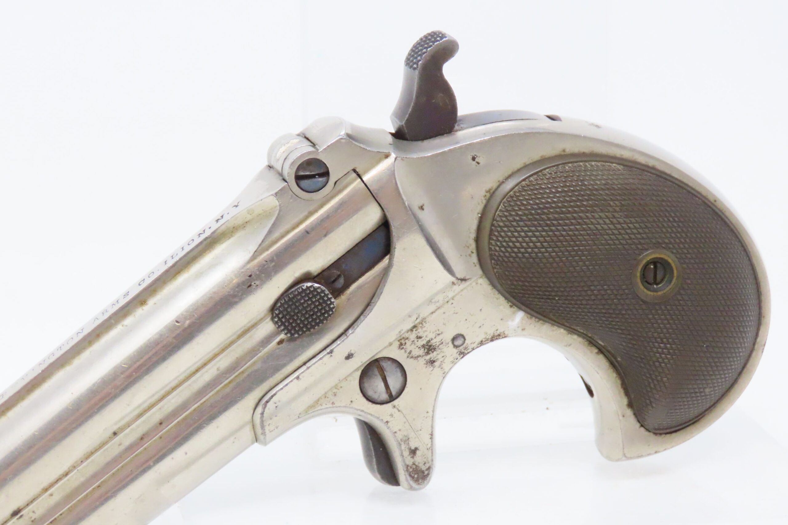 Remington Arms Co. Derringer Over Under 6.01.22 C&RAntique004 Ancestry Guns