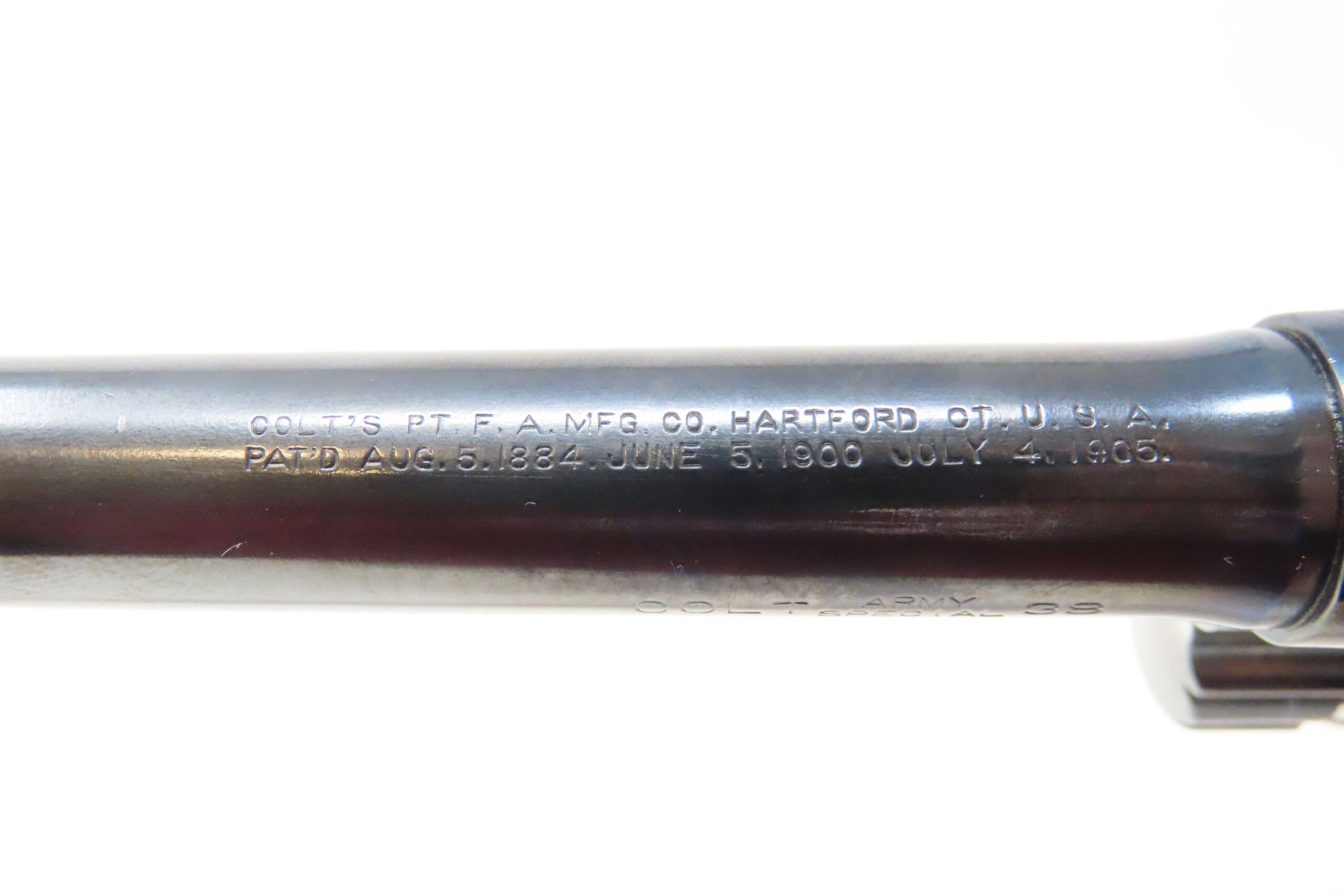 Colt Army Special Revolver 4 25 22 C Rantique010 Ancestry Guns