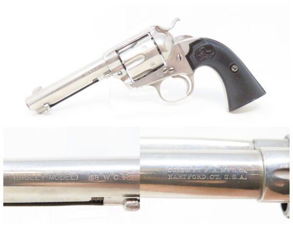 COLT First Generation BISLEY Single Action Army .38 Caliber C&R Revolver    SAA in .38-40 WCF Manufactured in 1904