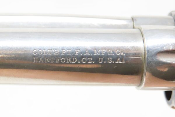 COLT First Generation BISLEY Single Action Army .38 Caliber C&R Revolver    SAA in .38-40 WCF Manufactured in 1904 - Image 10
