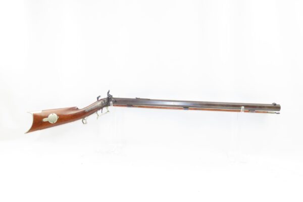 Antique L.L. HEPBURN New York Percussion .40 Caliber TARGET Rifle ENGRAVED  Fine, Rare, Desirable American Gunsmith and Marksman - Image 3