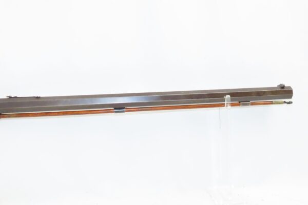 Antique L.L. HEPBURN New York Percussion .40 Caliber TARGET Rifle ENGRAVED  Fine, Rare, Desirable American Gunsmith and Marksman - Image 6