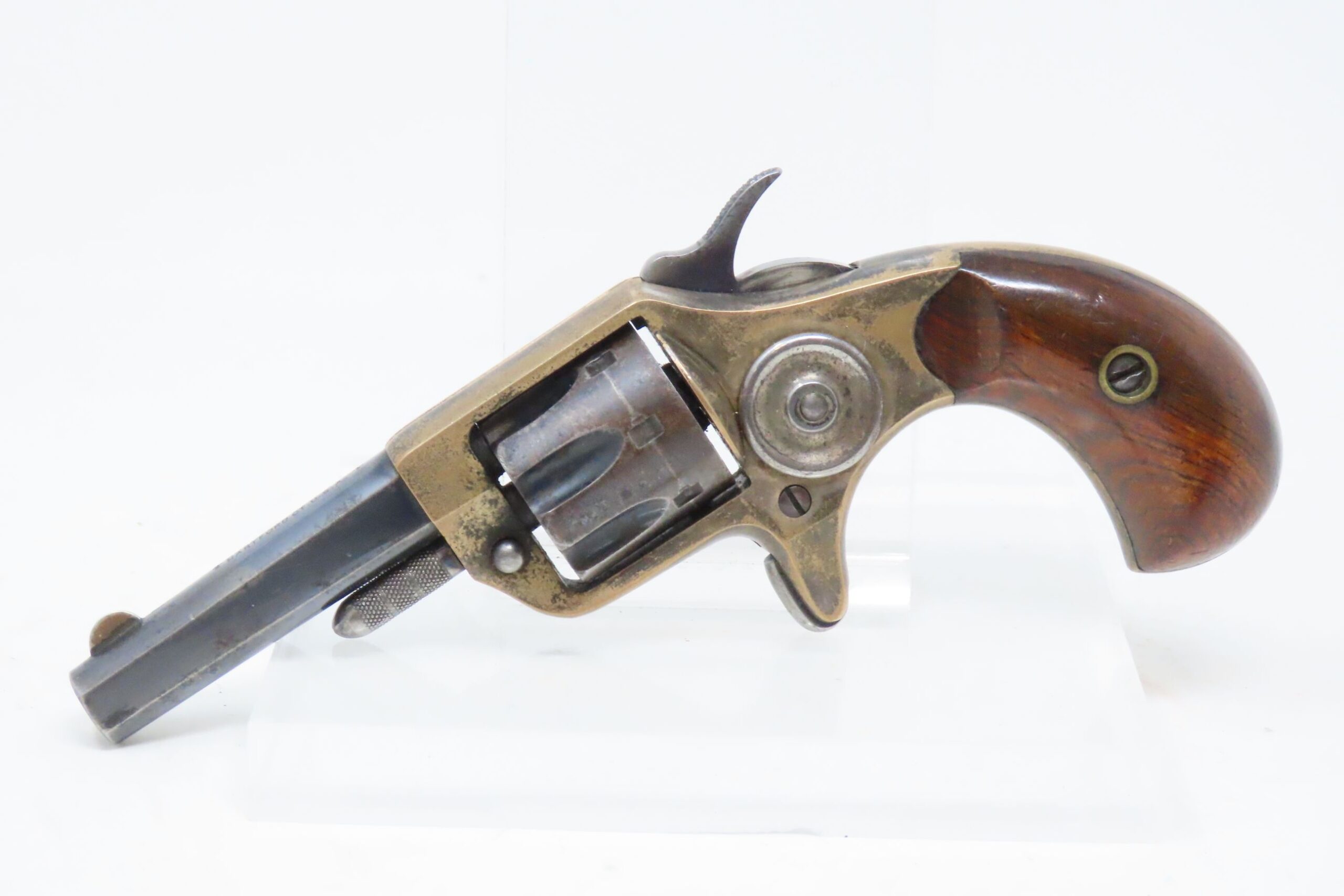 Early Production Three Digit Serialized Colt New Line 22 Revolver 5.3. ...