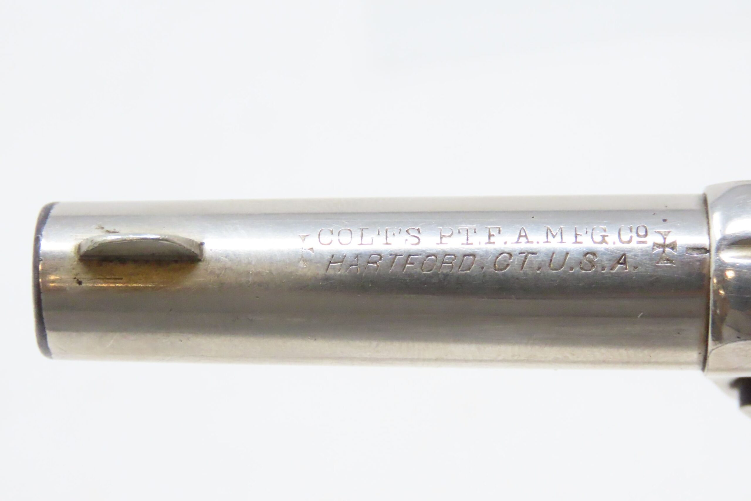 Early Production Three Digit Serialized Etched Panel Colt New LIne 30 ...