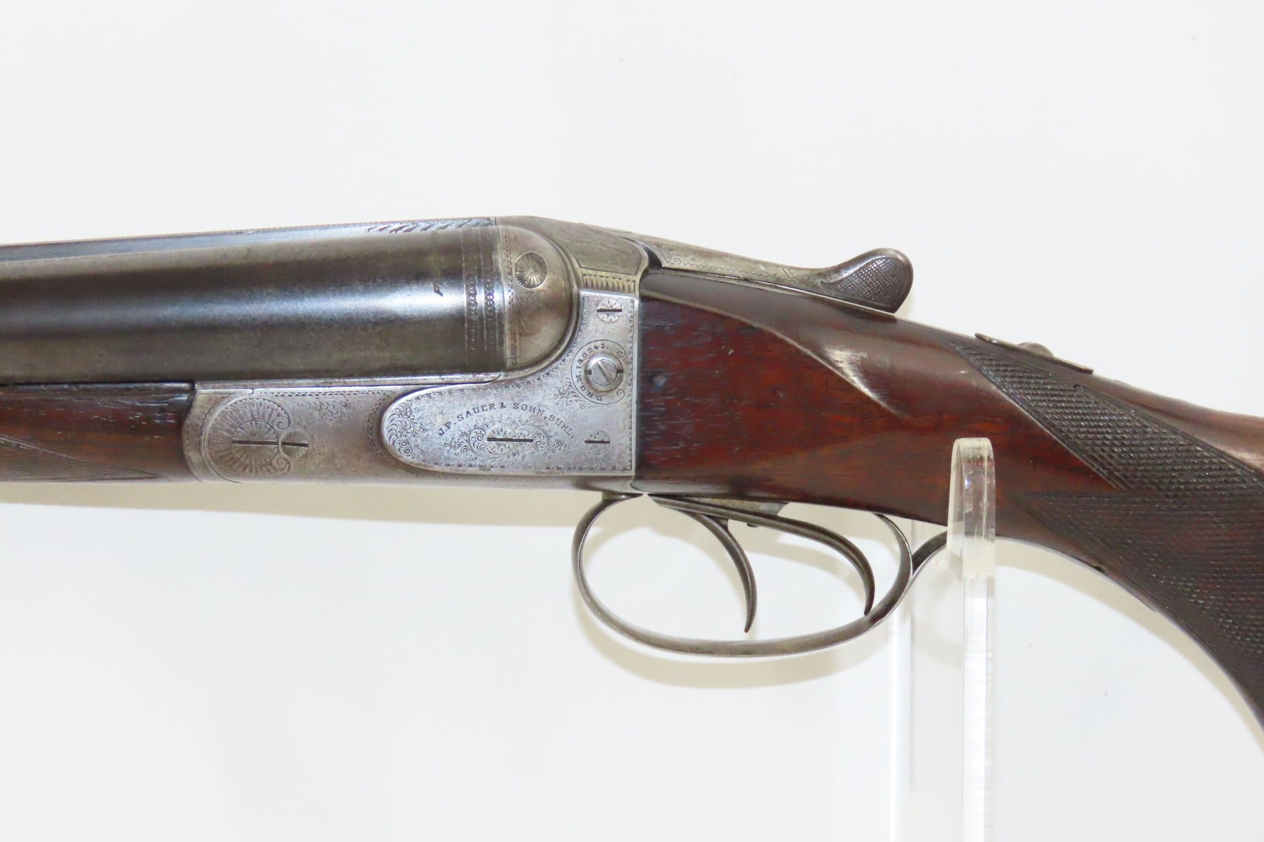 J.P. Sauer & Sohn 16 Gauge Boxlock Shotgun 5.20.22 C&RAntique004