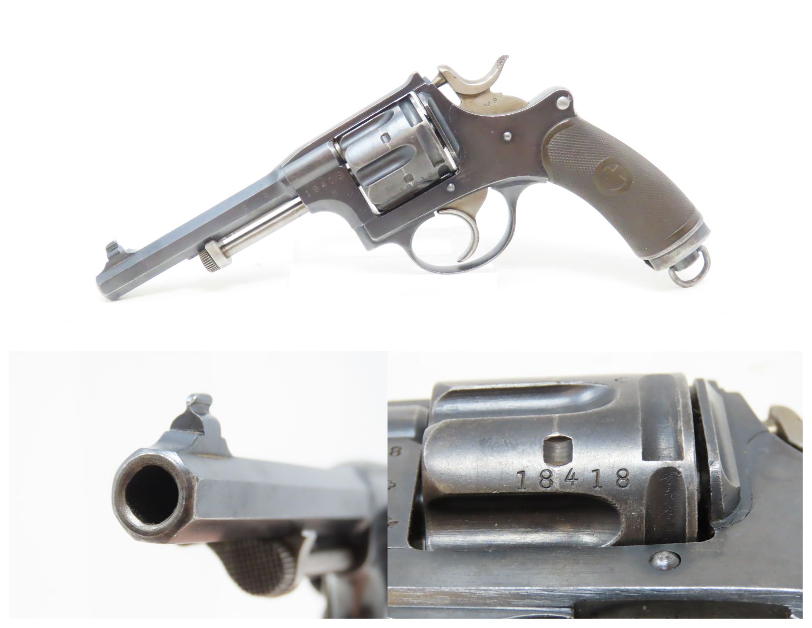 VERY NICE Scarce SWISS Military OFFICER’S Bern Model 1882 SCHMIDT Revolver MILITARY REVOLVER