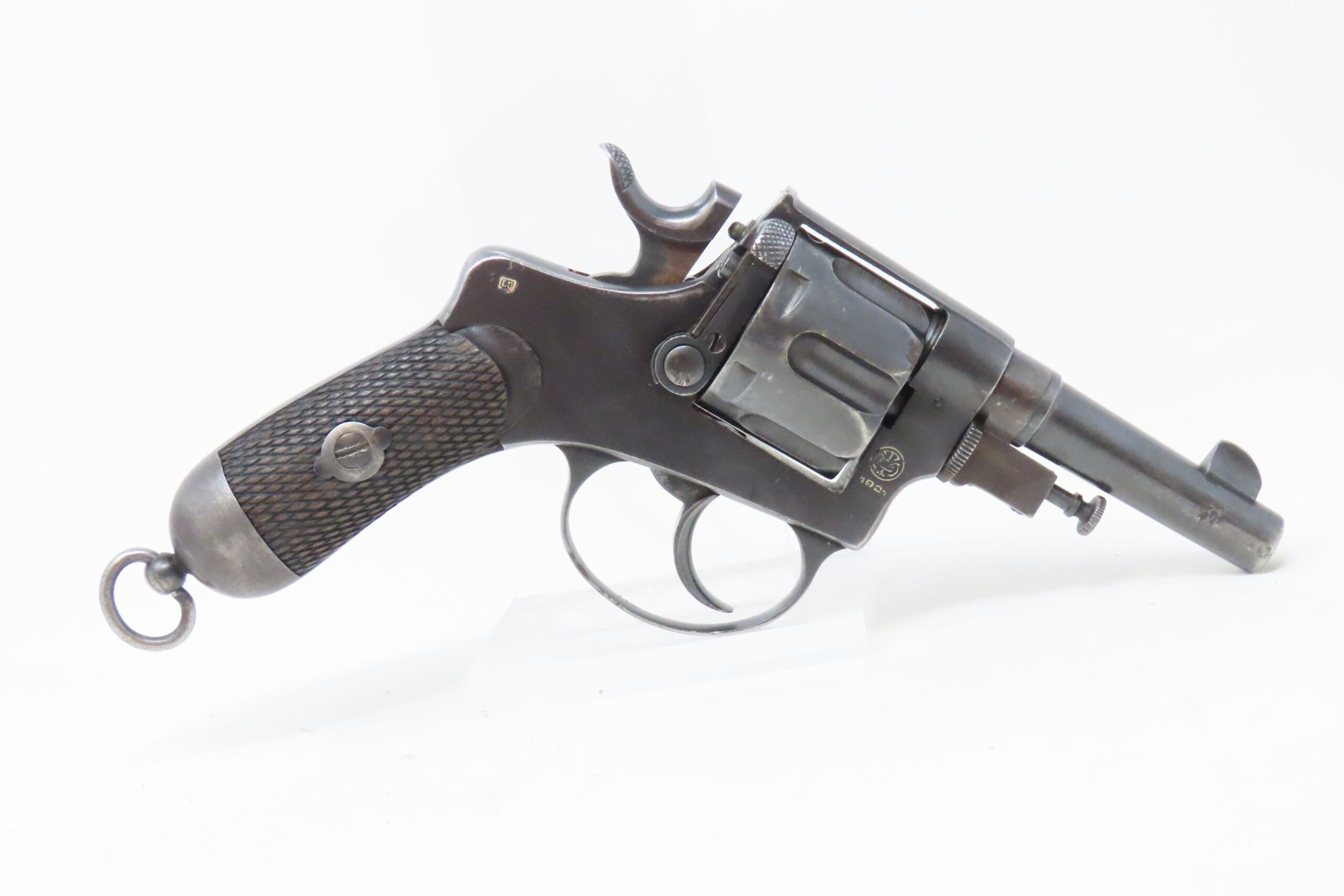 Italian “OFFICER’S” Model 1889 BODEO 10.4mm Cal. DOUBLE ACTION Revolver