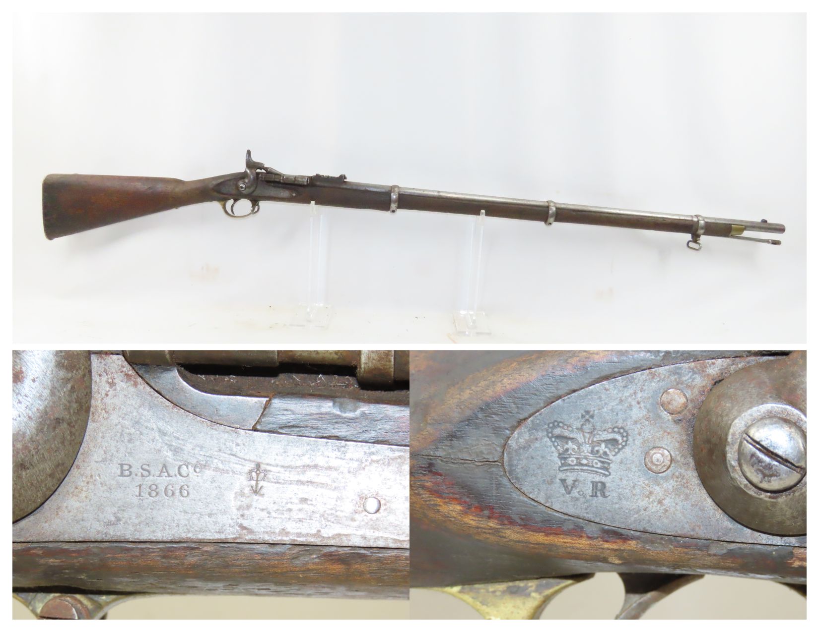 BSA MkII Martini Henry Rifle 12.6 C&RAntique001 Ancestry Guns