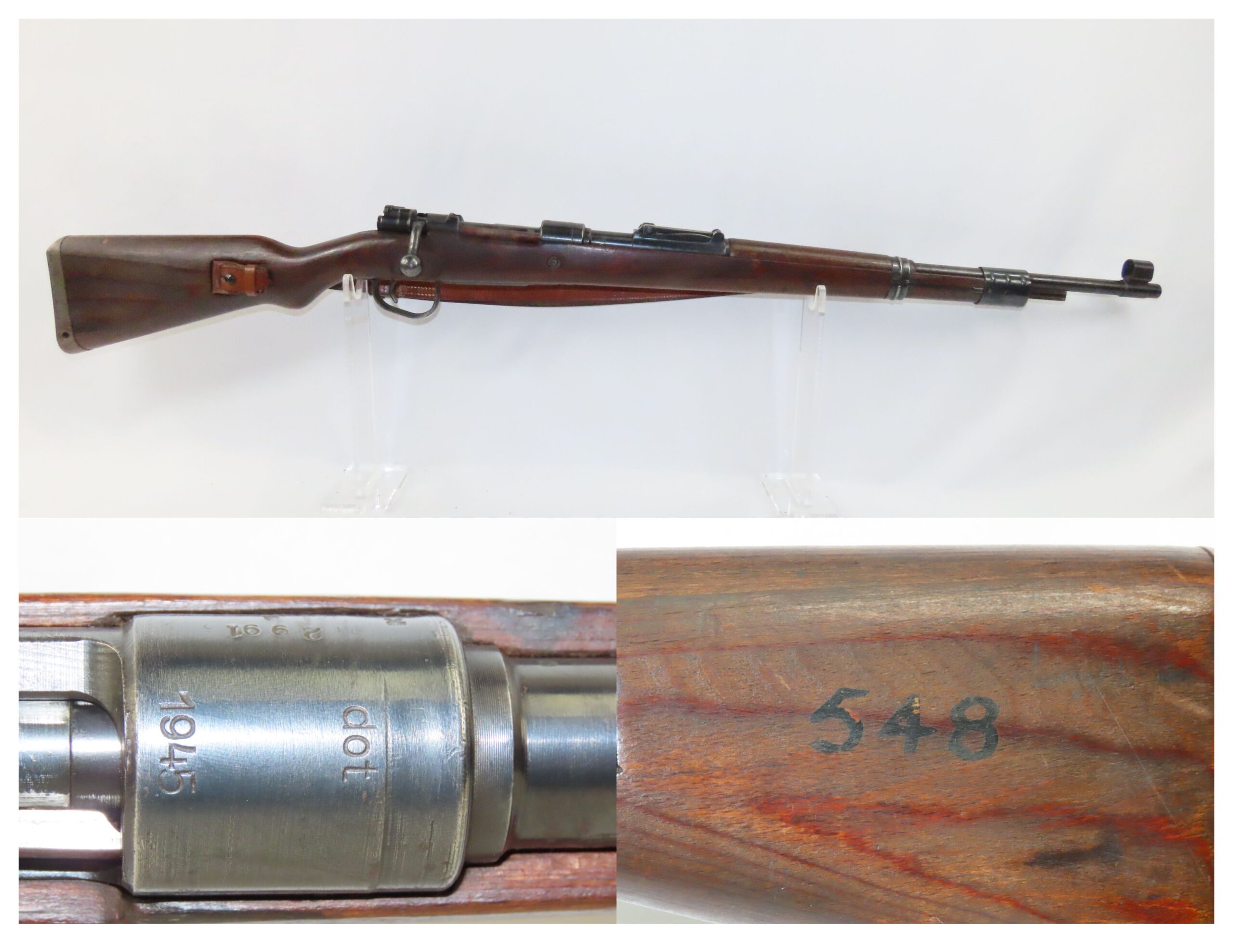 1945 Dated Czech WAFFENWERKE BRUNN “dot/1945” Code MAUSER K98 Rifle C&R ...
