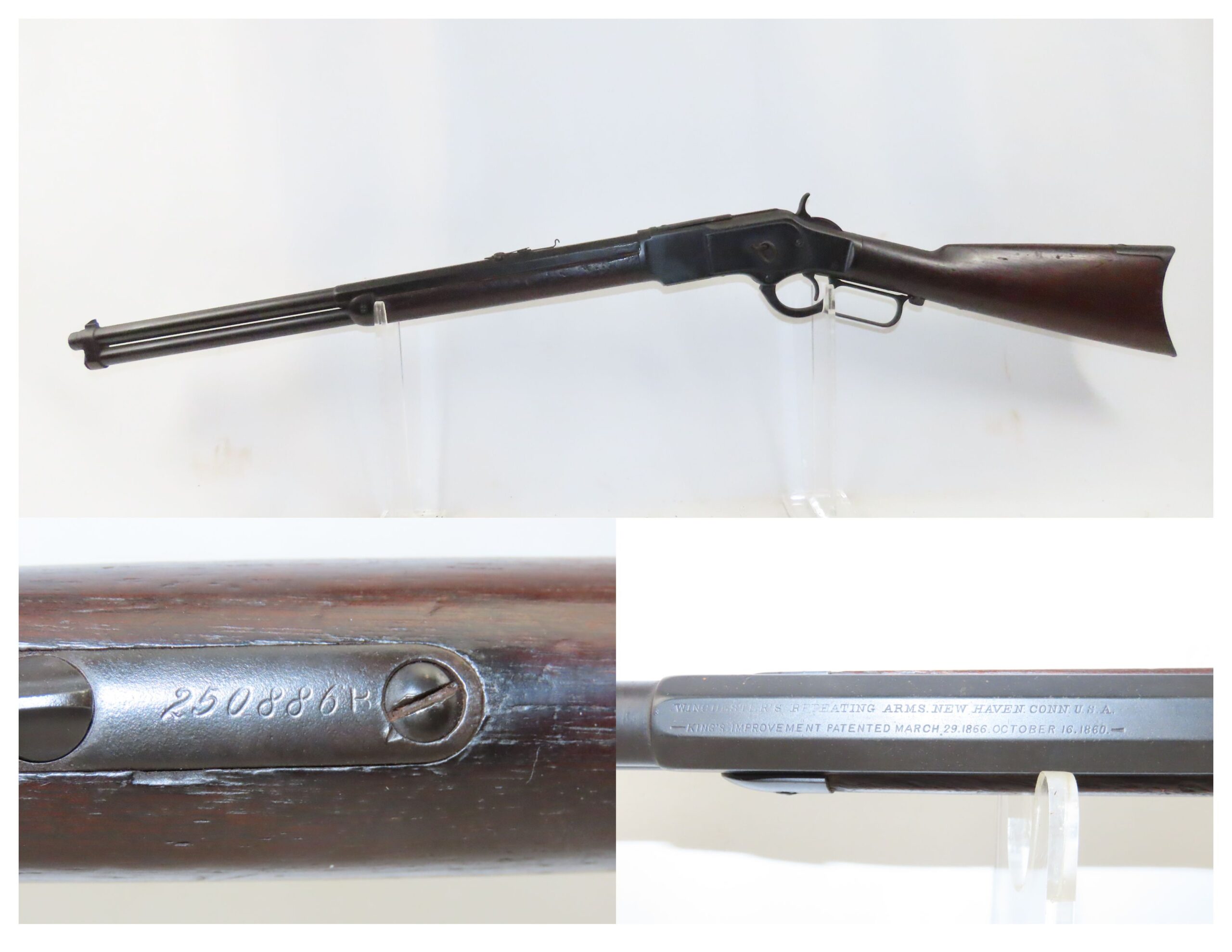 Scarce Antique .22 Cal. WINCHESTER Model 1873 Lever Action Repeating RIFLE  Less Than 20K MADE & First U.S. .22 REPEATING RIFLE