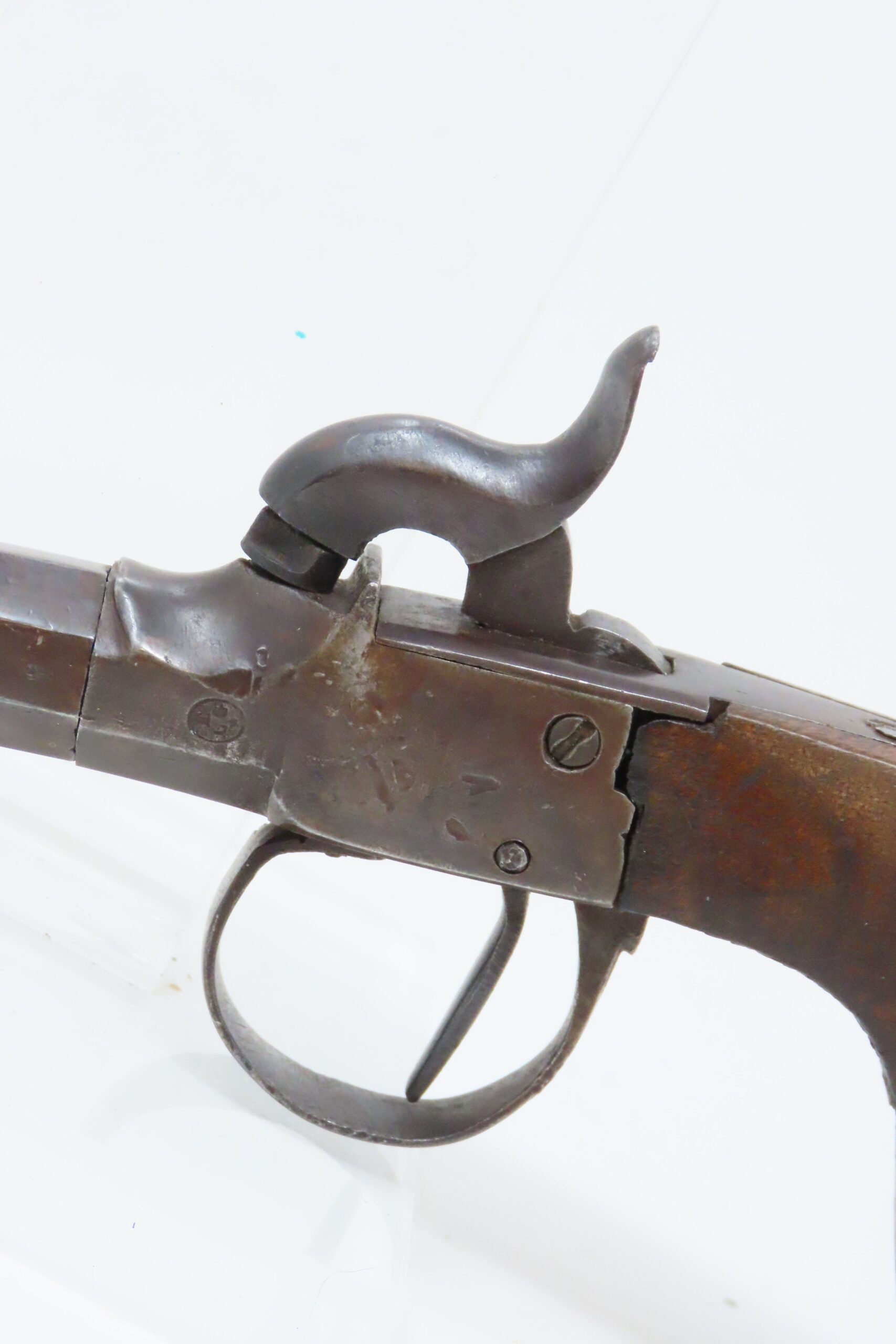 Belgian Screw Barrel Percussion Pistol 1.23 C&RAntique004 Ancestry Guns