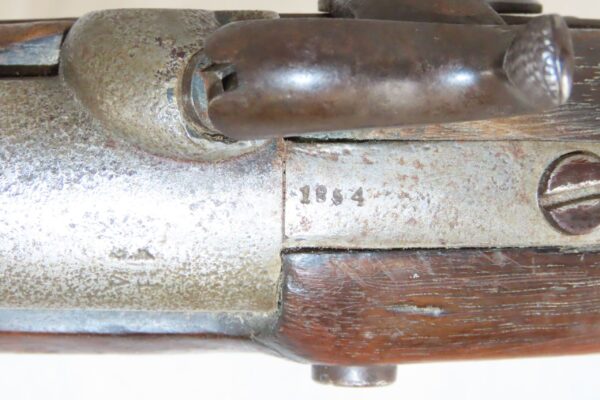 COLT ALTERATION Antique US ROBBINS & LAWRENCE Model 1841 MISSISSIPPI Rifle  Rifle-Musket with SABER BAYONET & 500 yd Sight - Image 12