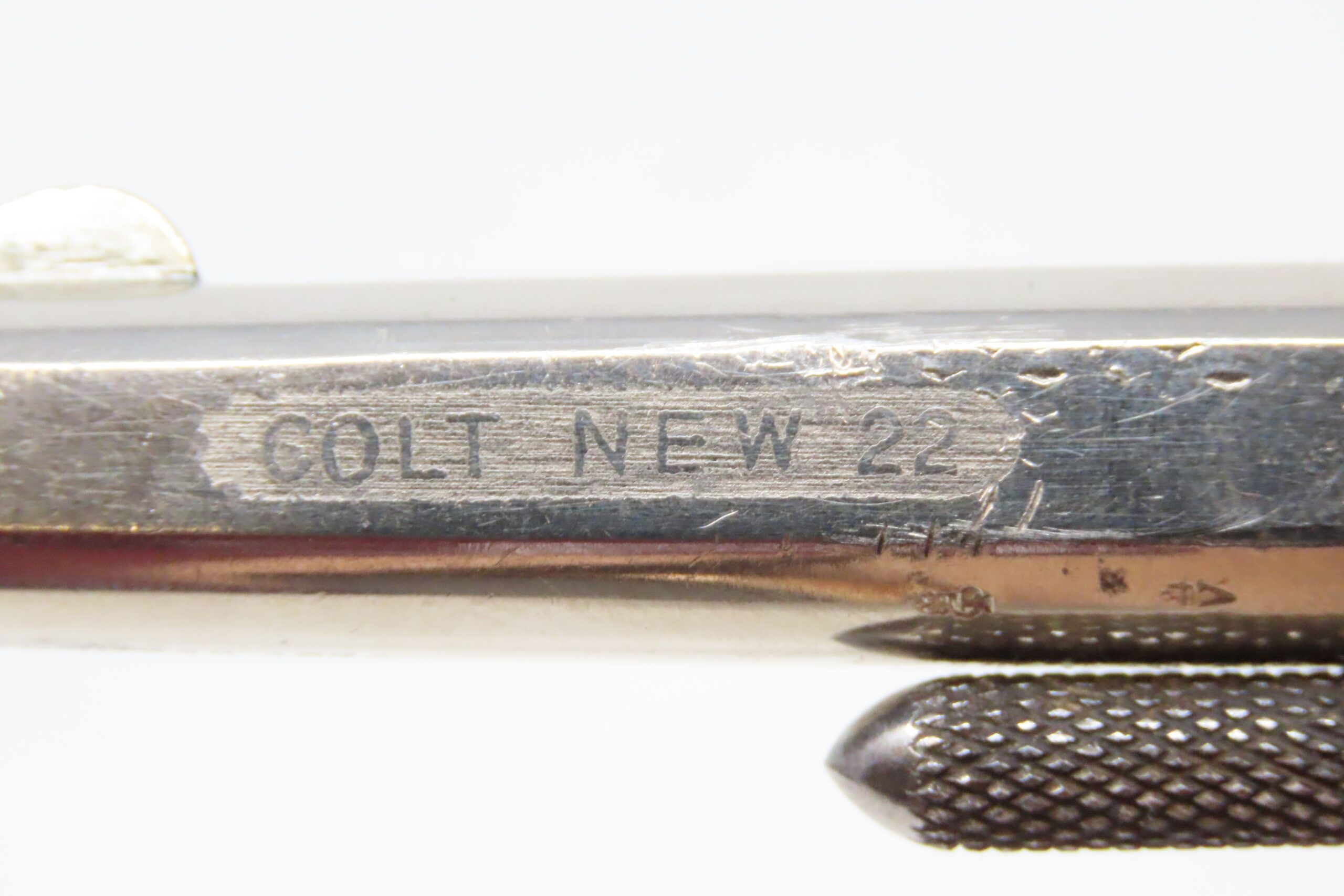 CASED 7-Shot COLT NEW LINE .22 Short F.T. BAKER Fleet Street London Antique Small Pocket Revolver for the British Market - Image 12
