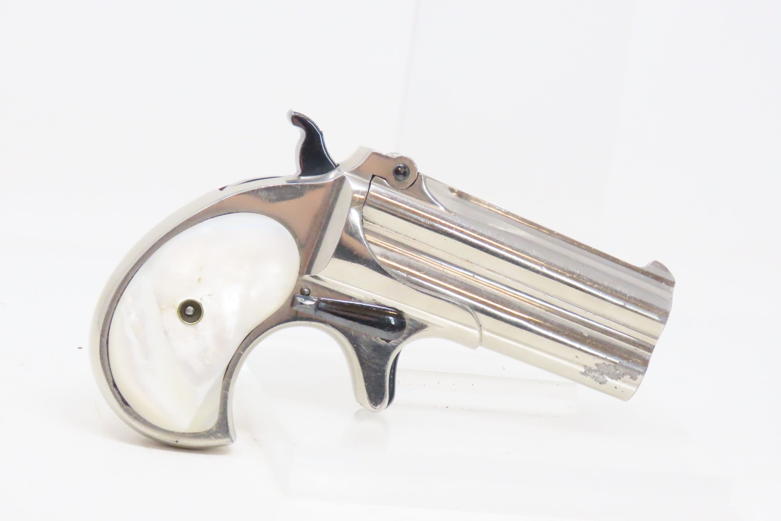 Remington Arms Co. Over Under Derringer with Pearl Grips 4.24 C ...