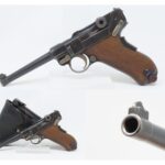 DWM BRAZILIAN Contract LUGER M1906 7.65x21mm Pistol C&R HOLSTER/TOOL CIRCLED “B” on Receiver; CARREGADA on the Extractor