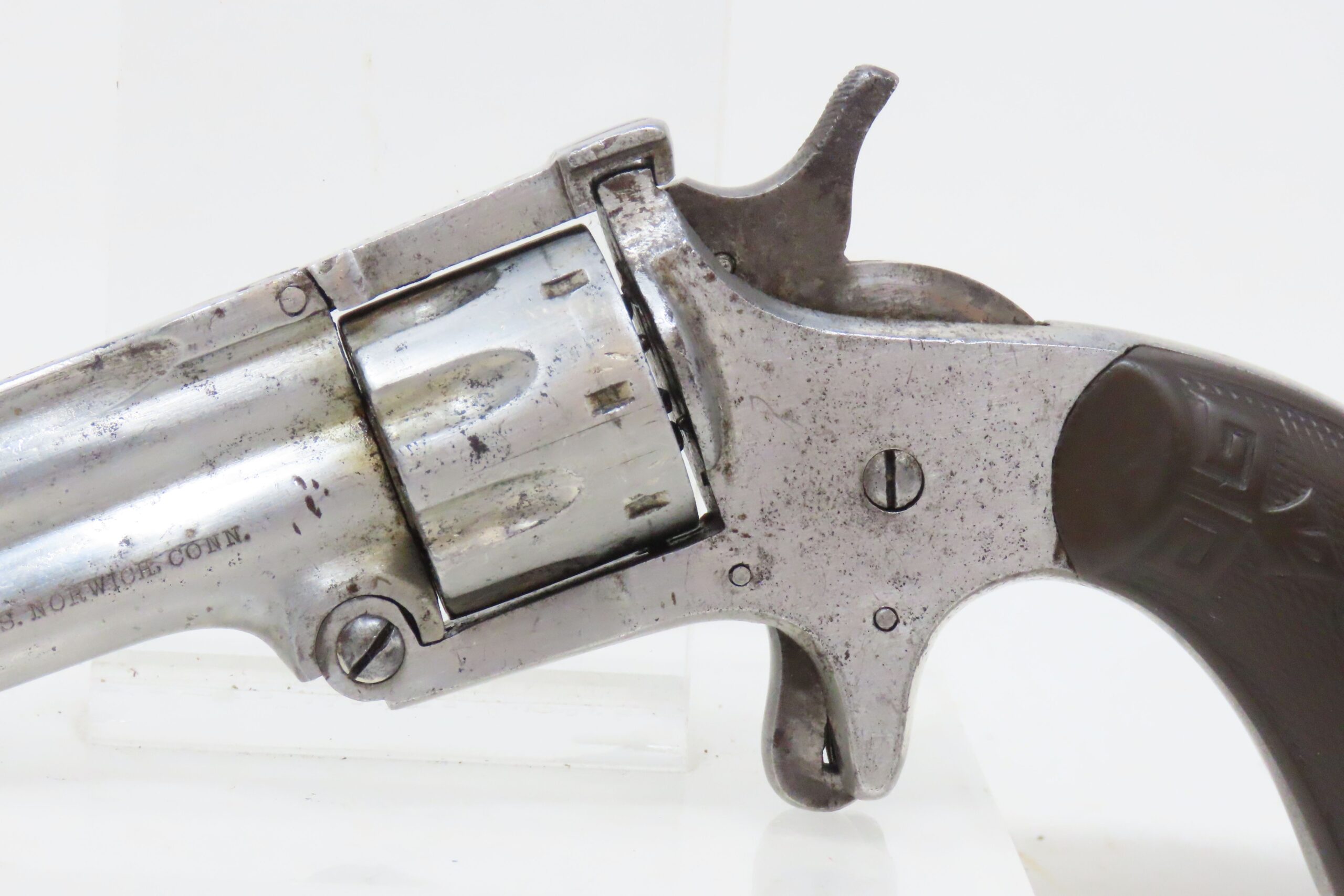 Osgood Gun Works Duplex Over Under Revolver 8.29 C&RAntique004 ...
