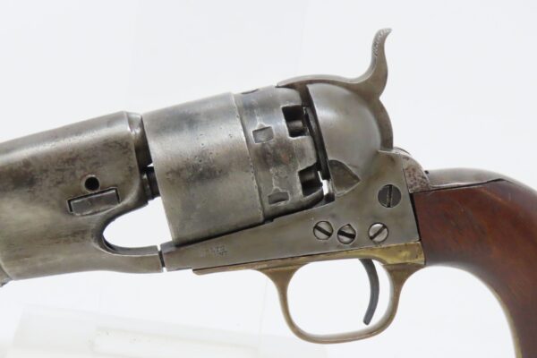 1862 CIVIL WAR Antique U.S. COLT M1861 Army FOUR SCREW Percussion Revolver  SCARCE 4-SCREW Revolver Used into the WILD WEST! - Image 5