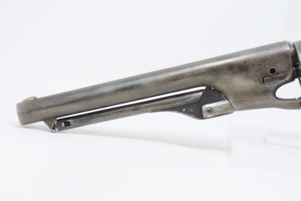 1862 CIVIL WAR Antique U.S. COLT M1861 Army FOUR SCREW Percussion Revolver  SCARCE 4-SCREW Revolver Used into the WILD WEST! - Image 6