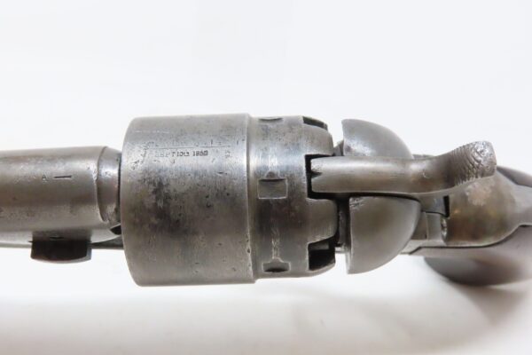1862 CIVIL WAR Antique U.S. COLT M1861 Army FOUR SCREW Percussion Revolver  SCARCE 4-SCREW Revolver Used into the WILD WEST! - Image 9