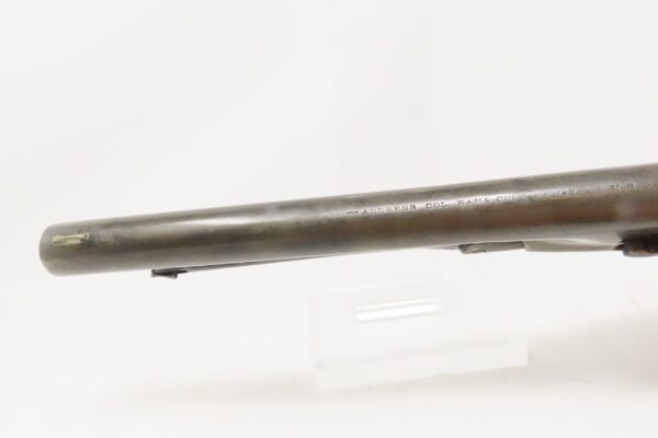 1862 CIVIL WAR Antique U.S. COLT M1861 Army FOUR SCREW Percussion Revolver  SCARCE 4-SCREW Revolver Used into the WILD WEST! - Image 11