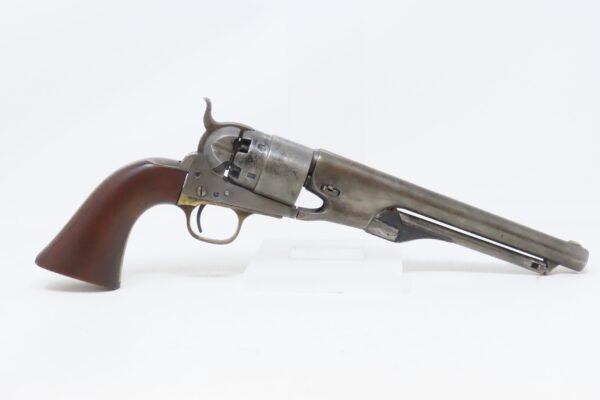 1862 CIVIL WAR Antique U.S. COLT M1861 Army FOUR SCREW Percussion Revolver  SCARCE 4-SCREW Revolver Used into the WILD WEST! - Image 17