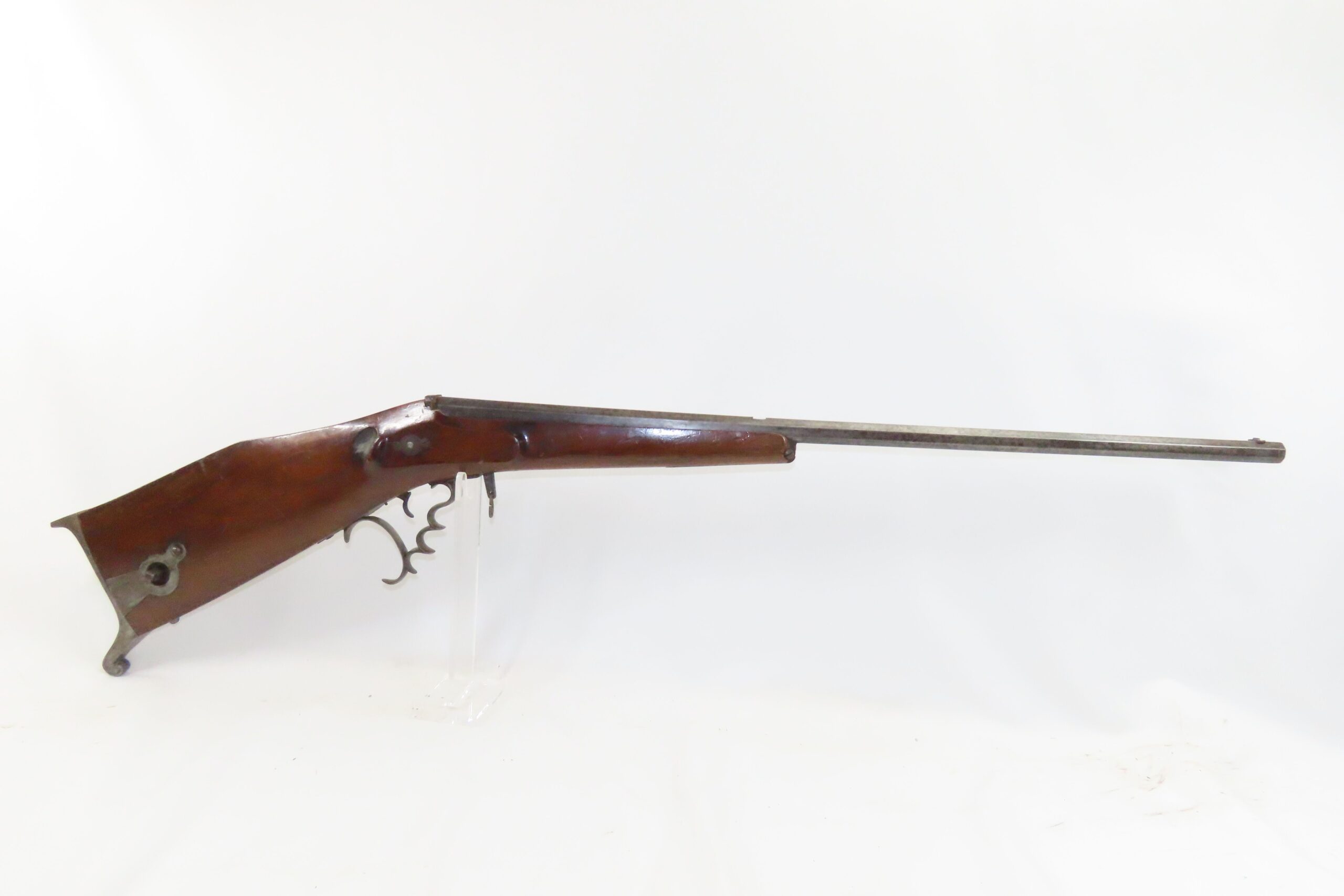 GERMANIC Mid-Nineteenth Century BELLOWS Crank Handle Tip-Up Barrel AIR GUN Primarily Used for INDOOR TARGET SHOOTING - Image 13