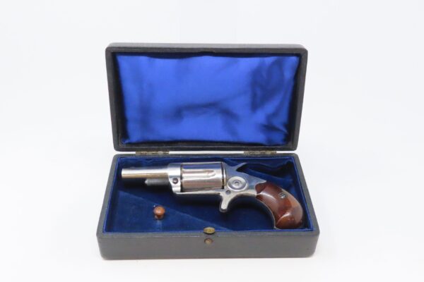 CASED London England Proofed Antique COLT NEW LINE .38 Centerfire Revolver  Conceal & Carry SELF DEFENSE SA Revolver - Image 4
