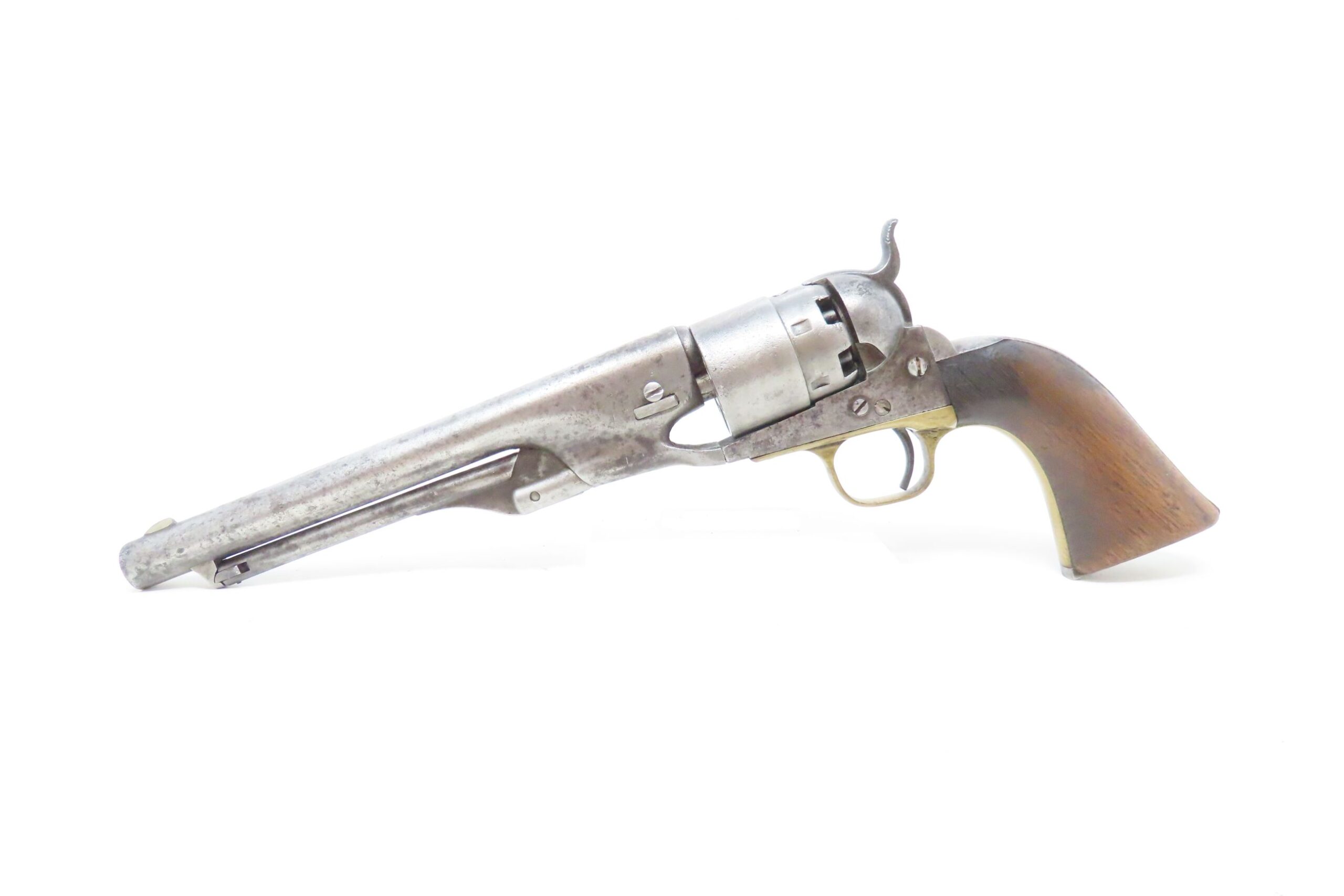 Antique Mid-CIVIL WAR COLT U.S. Model 1860 ARMY .44 Cal Percussion REVOLVER Revolver Used Past the Civil War into the WILD WEST - Image 3