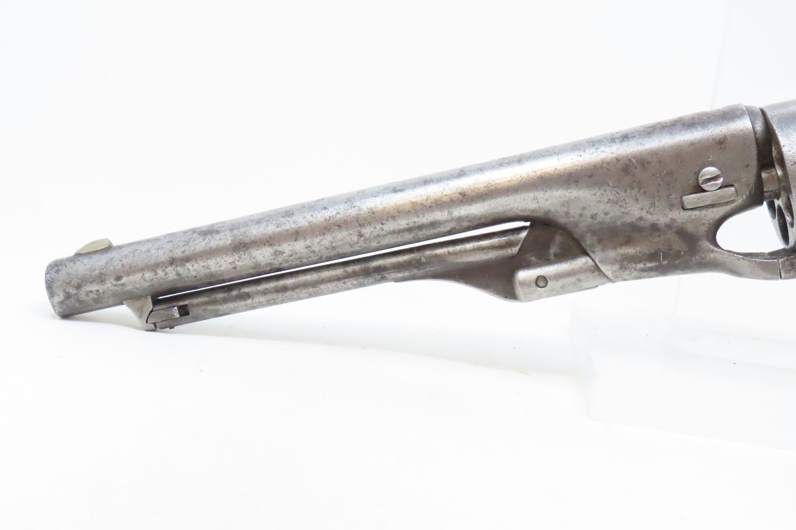 Antique Mid-CIVIL WAR COLT U.S. Model 1860 ARMY .44 Cal Percussion REVOLVER Revolver Used Past the Civil War into the WILD WEST - Image 6