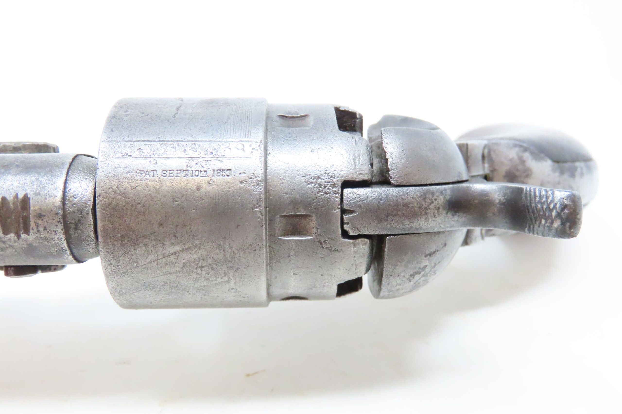Antique Mid-CIVIL WAR COLT U.S. Model 1860 ARMY .44 Cal Percussion REVOLVER Revolver Used Past the Civil War into the WILD WEST - Image 8