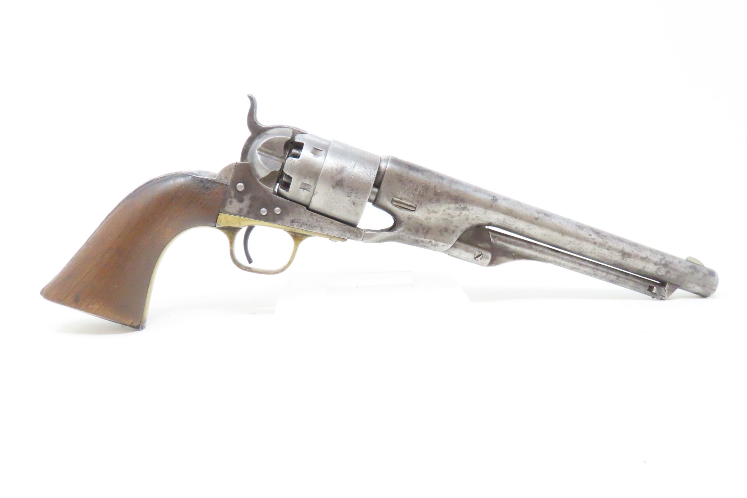 Antique Mid-CIVIL WAR COLT U.S. Model 1860 ARMY .44 Cal Percussion REVOLVER Revolver Used Past the Civil War into the WILD WEST - Image 17