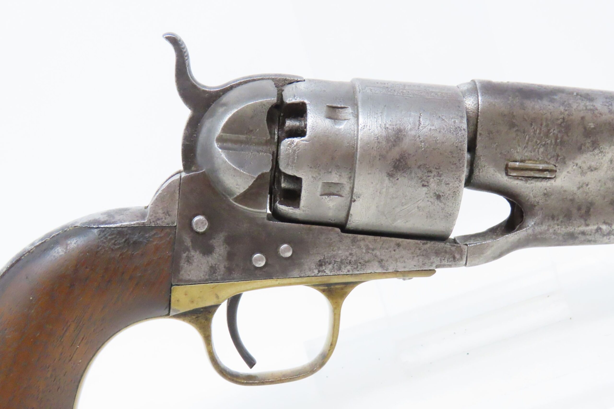 Antique Mid-CIVIL WAR COLT U.S. Model 1860 ARMY .44 Cal Percussion REVOLVER Revolver Used Past the Civil War into the WILD WEST - Image 19