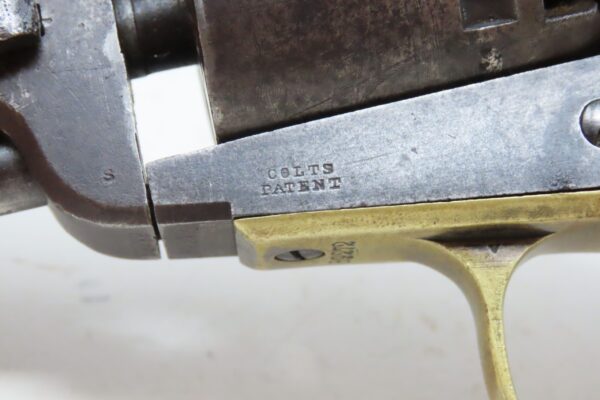 SCARCE Antique CIVIL WAR Era JOSLYN ARMY Model .44 PERCUSSION Revolver      1 of only 3,000 Made in the Early 1860s - Image 7