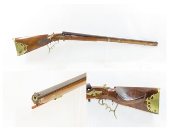 K. KIENDLBACHER Bellows LANCASTER, PENNSYLVANIA Tip-Up AIR GUN .34 8.5mm 19th Century RELIEF CARVED GERMANIC STOCK