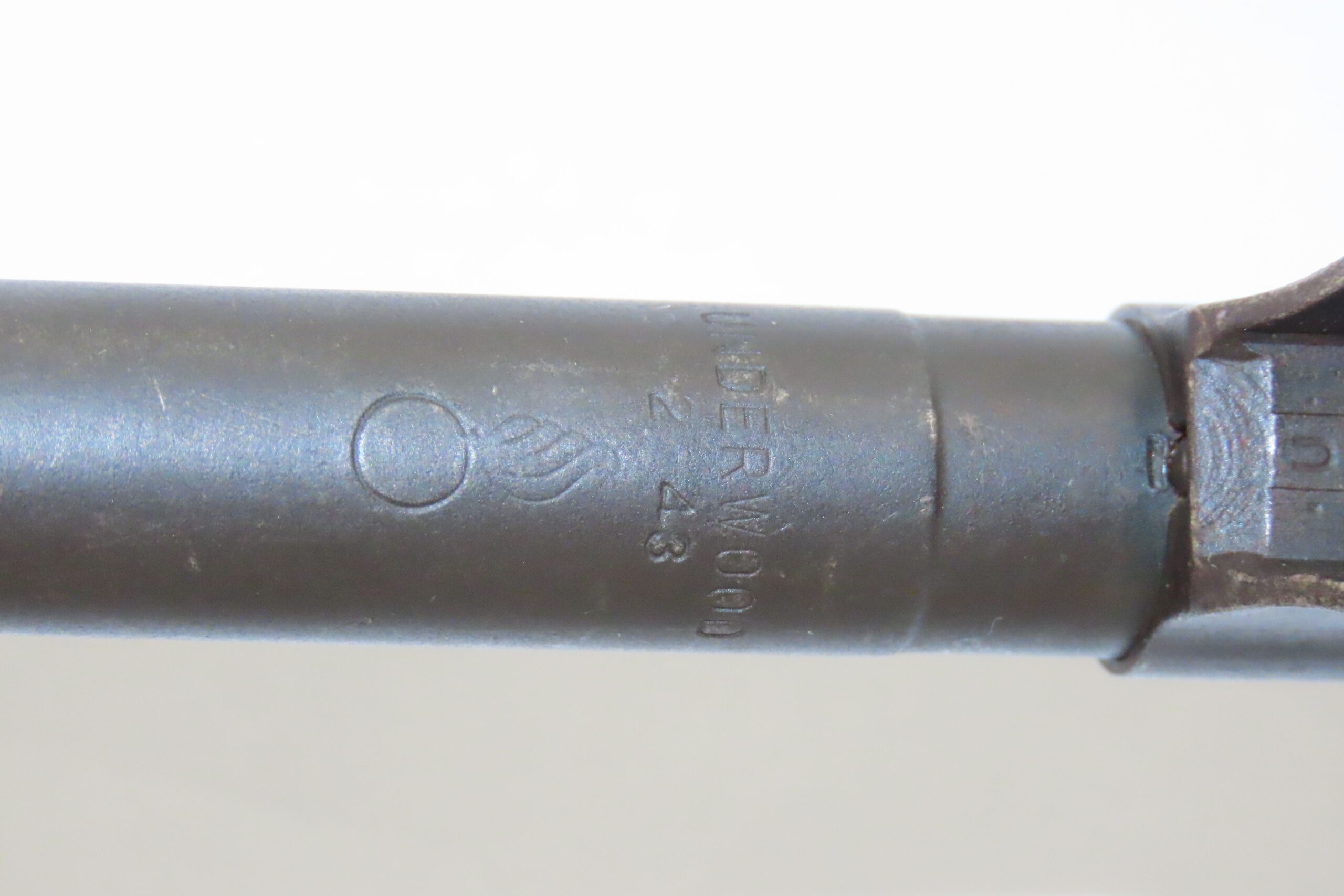 1943 WORLD WAR II Era U.S. UNDERWOOD TYPEWRITER CO. M1 Carbine .30 Caliber Barrel Dated 2-43 - Image 15