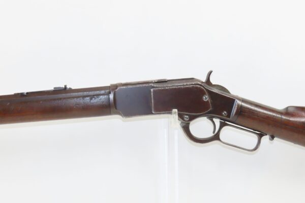 c1889 Antique WINCHESTER Model 1873 .22 SHORT Lever Action Rifle TRICK SHOT Less Than 20K Made! First U.S. .22 REPEATING RIFLE - Image 5