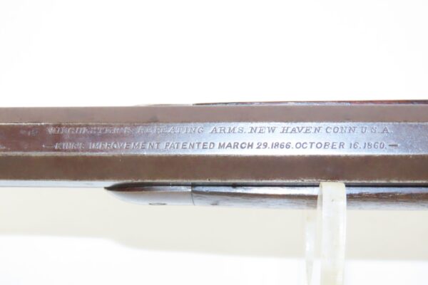 c1889 Antique WINCHESTER Model 1873 .22 SHORT Lever Action Rifle TRICK SHOT Less Than 20K Made! First U.S. .22 REPEATING RIFLE - Image 12